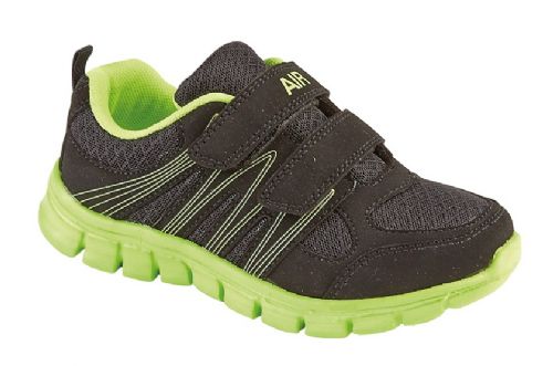 Dek Trainers T832AE Black/Lime size 10